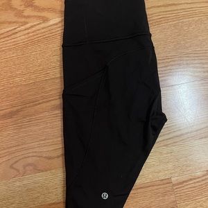 Lulu Lemon 7” biker shorts